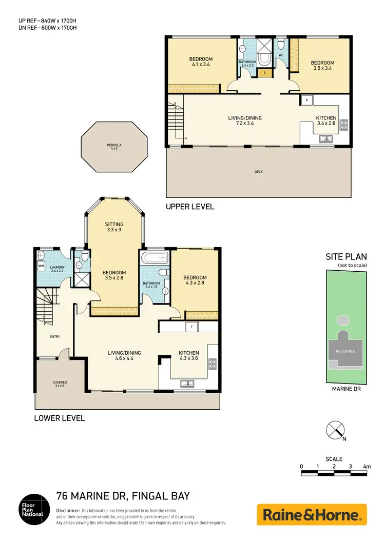 Floorplan of Homely house listing, 76 Marine Drive, Fingal Bay NSW 2315