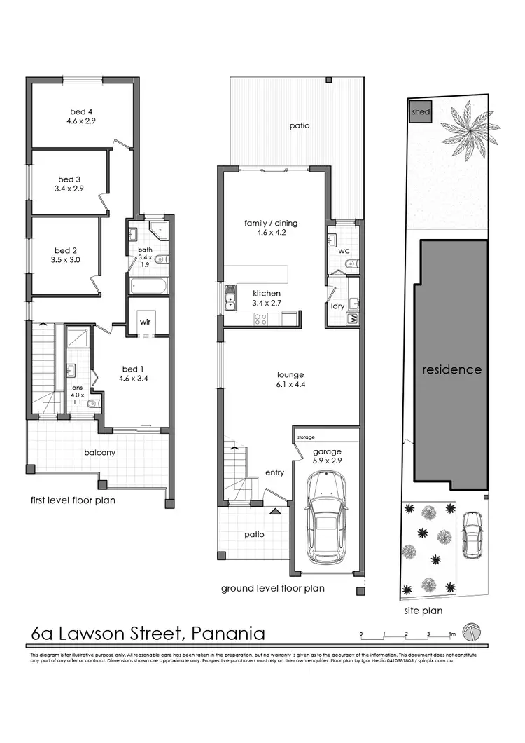 Floorplan of Homely house listing, 6a Lawson Street, Panania NSW 2213