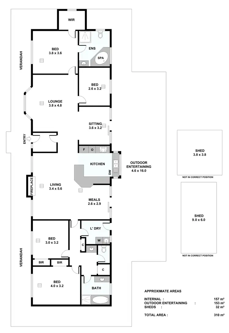 Floorplan of Homely house listing, 331 Toolunga Road, Yattalunga Via, One Tree Hill SA 5114