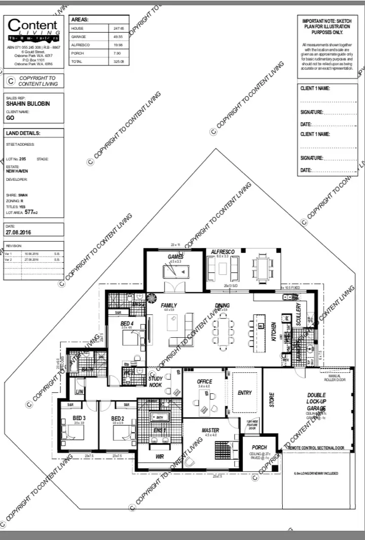 Floorplan of Homely land listing, 2 Gahnia Street, Piara Waters WA 6112