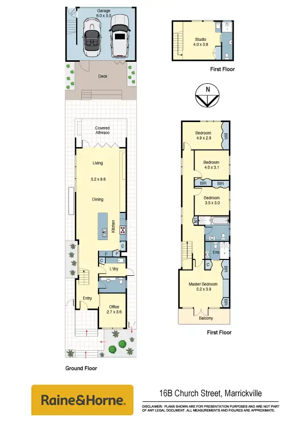Floorplan of Homely house listing, 16B Church St, Marrickville NSW 2204