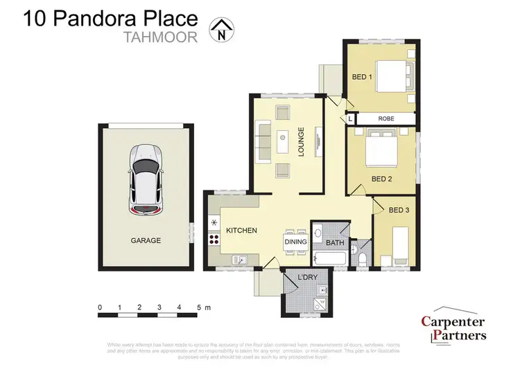 Floorplan of Homely house listing, 10 Pandora Place, Tahmoor NSW 2573
