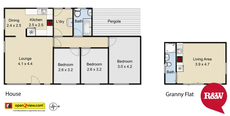 Floorplan of Homely house listing, 10 & 10a Kubor Crescent, Whalan NSW 2770