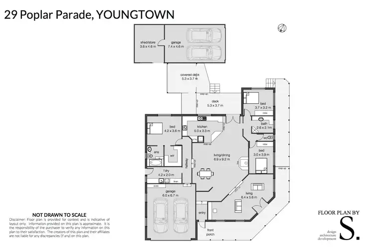Floorplan of Homely house listing, 29 Poplar Parade, Youngtown TAS 7249