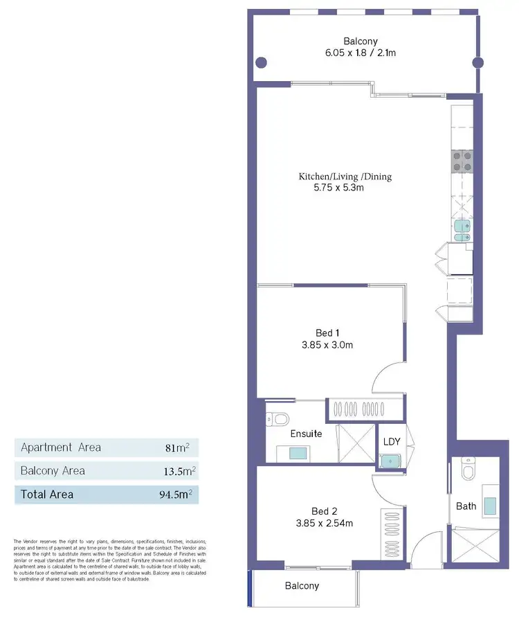 Floorplan of Homely apartment listing, 300/271-281 Gouger Street, Adelaide SA 5000