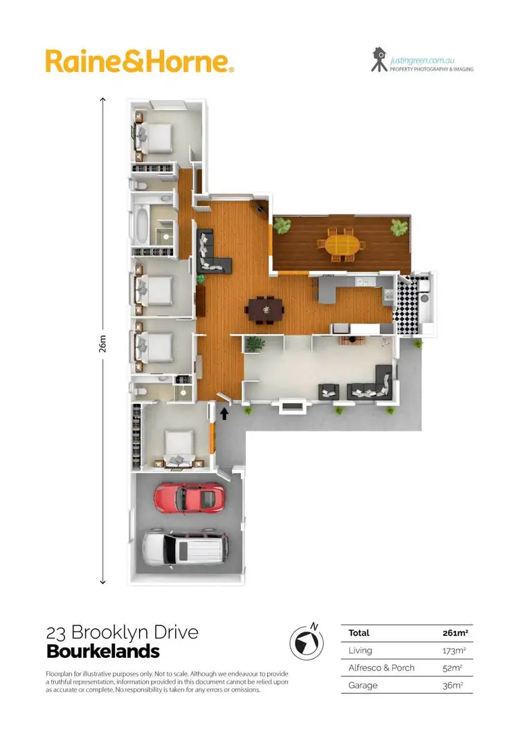 Floorplan of Homely house listing, 23 Brooklyn Drive, Bourkelands NSW 2650