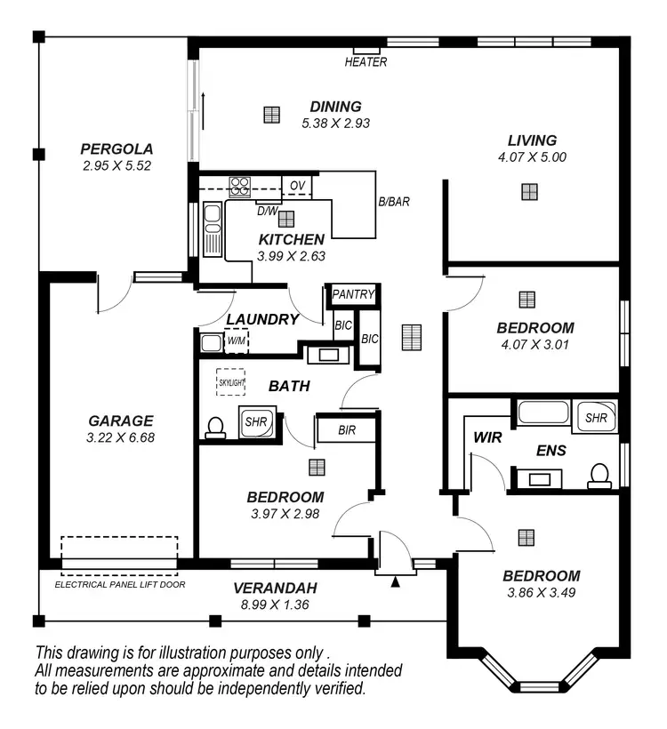 Floorplan of Homely house listing, Villa 15/5 Mount Barker Road, Urrbrae SA 5064