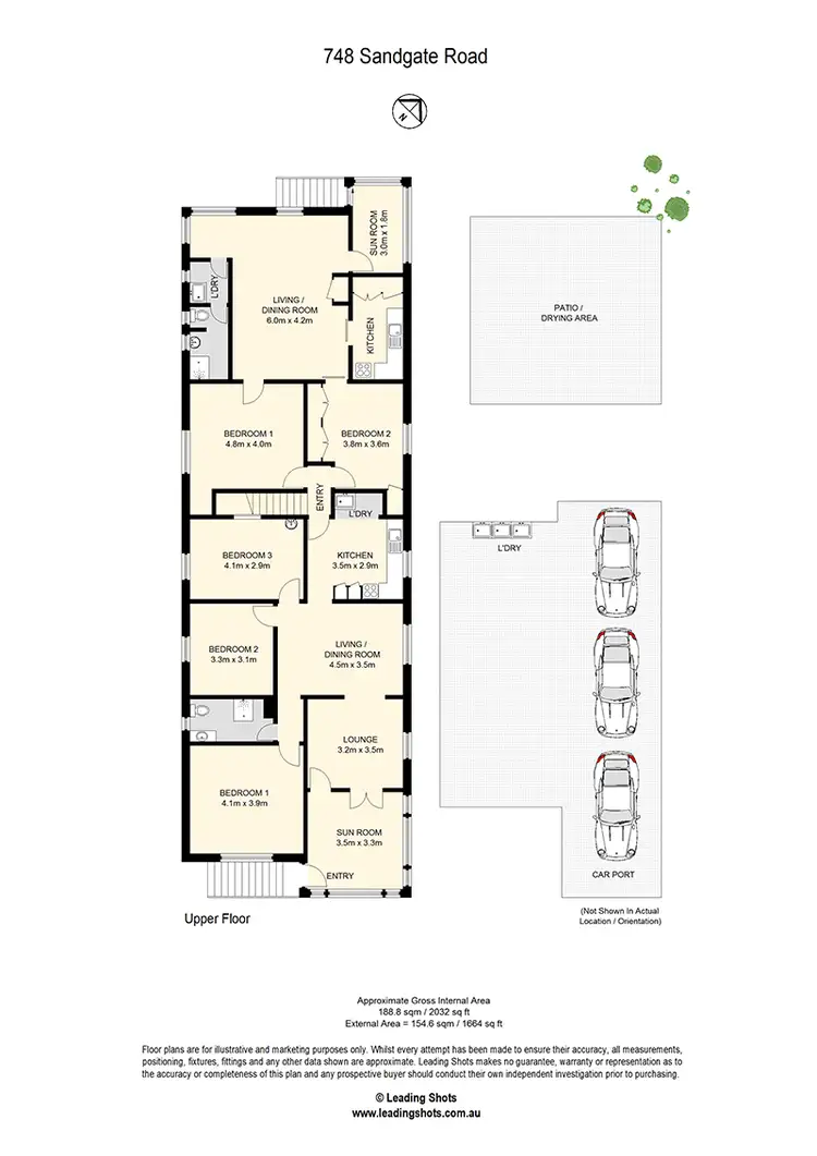 Floorplan of Homely house listing, 748 Sandgate Road, Clayfield QLD 4011