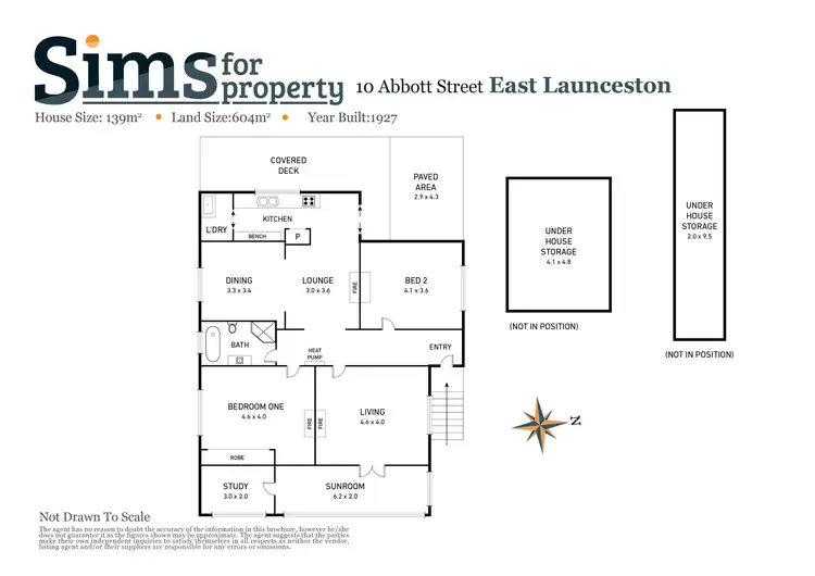 Floorplan of Homely house listing, 10 Abbott Street, East Launceston TAS 7250
