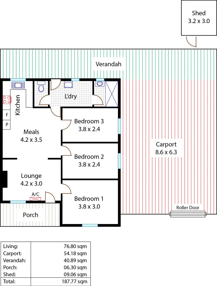 Floorplan of Homely house listing, 9 Ludwell Avenue, Salisbury North SA 5108