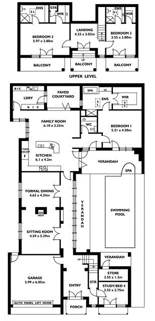 Floorplan of Homely house listing, 15 Medindie Lane, Medindie SA 5081