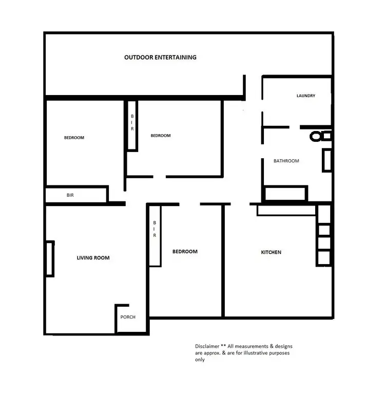 Floorplan of Homely house listing, 5 Keam Crescent, Mildura VIC 3500