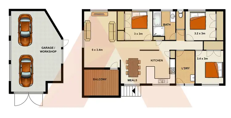 Floorplan of Homely house listing, 46 Yan Yean Street, Beenleigh QLD 4207