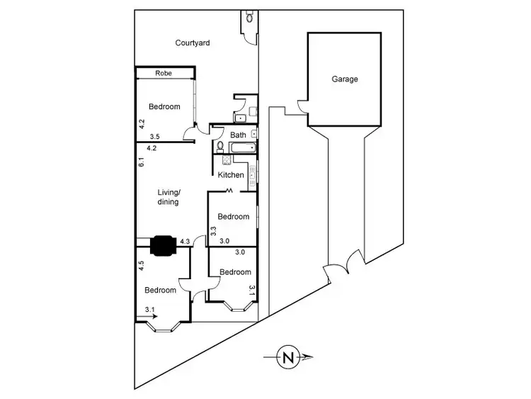Floorplan of Homely house listing, 181-185 Esplanade West, Port Melbourne VIC 3207