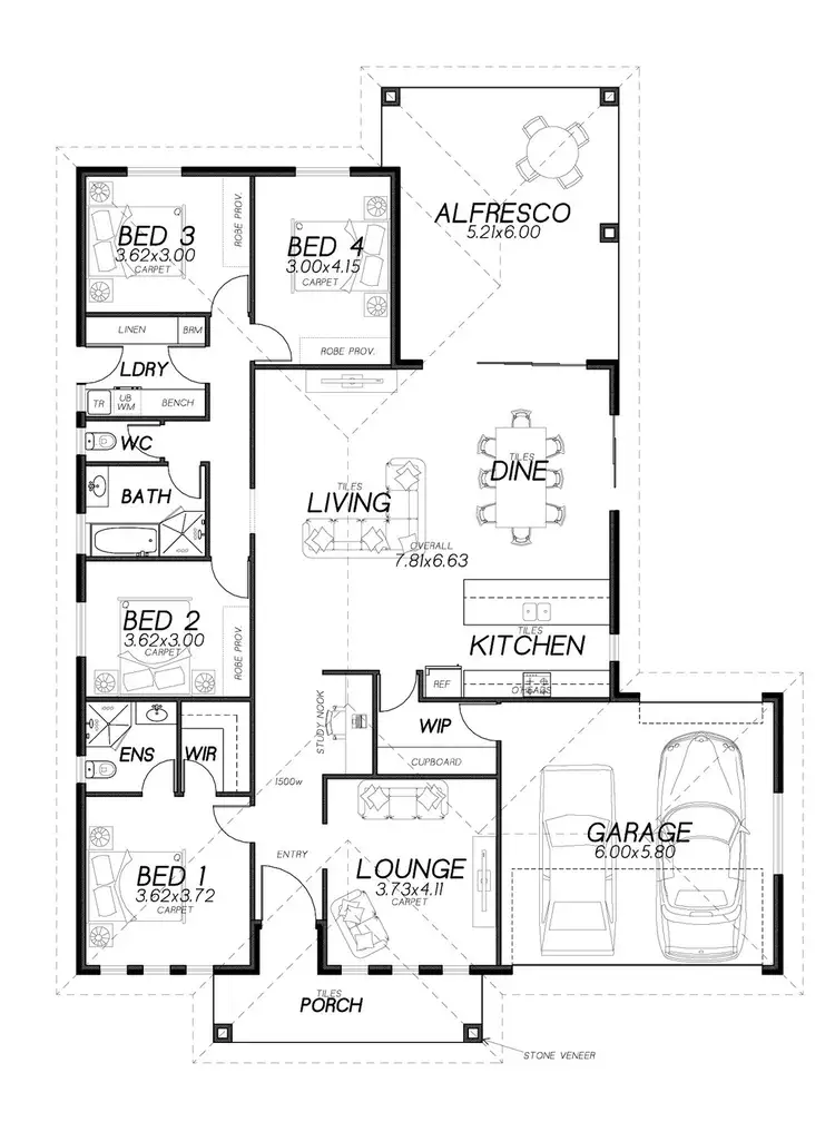 Floorplan of Homely house listing, 51 (A26) Hampden Way, Strathalbyn SA 5255