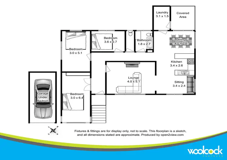 Floorplan of Homely house listing, 3 Andrea Place, Riverside TAS 7250