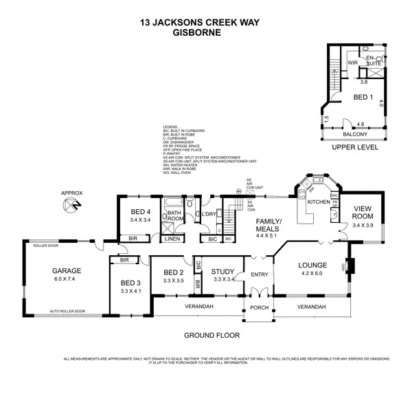 Floorplan of Homely house listing, 13 Jacksons Creek Way, Gisborne VIC 3437