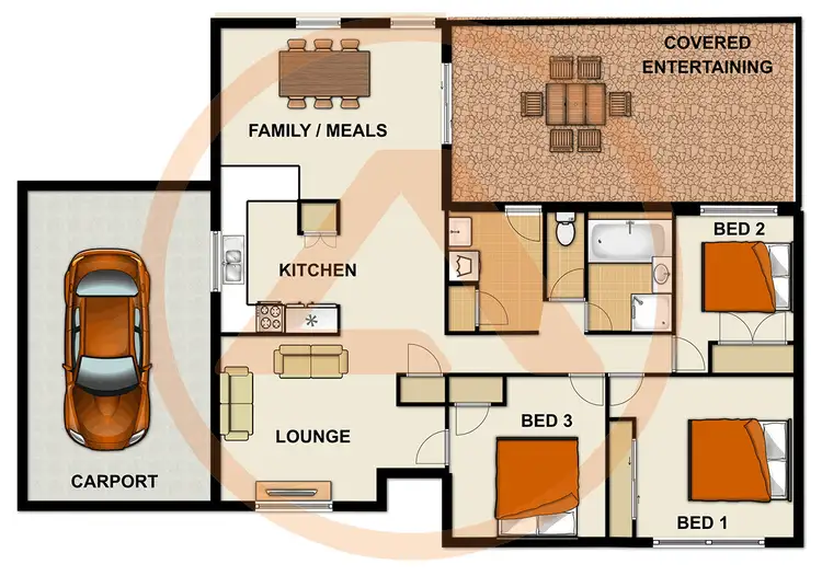 Floorplan of Homely house listing, 22 Avalon Court, Marsden QLD 4132