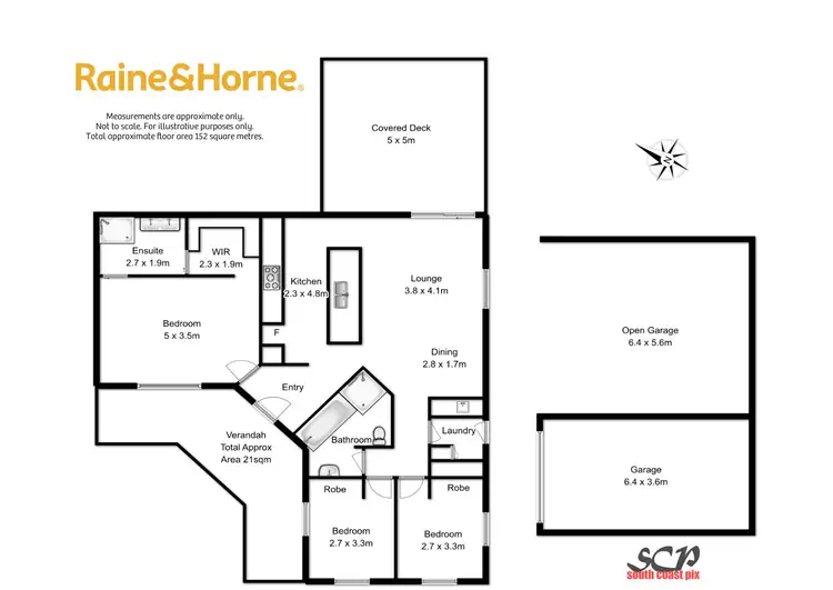 Floorplan of Homely house listing, 8 Karoola Crescent, Surfside NSW 2536