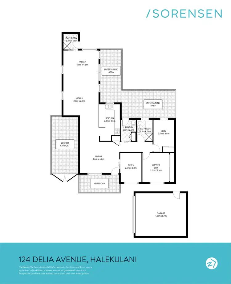 Floorplan of Homely house listing, 124 Delia Avenue, Halekulani NSW 2262