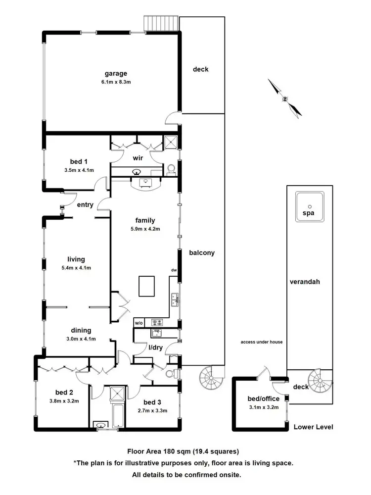 Floorplan of Homely house listing, 9 Poplar Crescent, Emerald VIC 3782