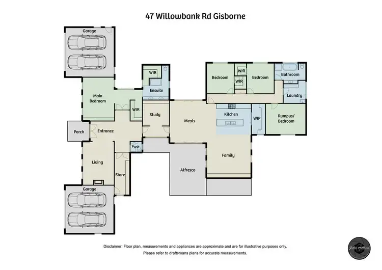 Floorplan of Homely house listing, 47 Willowbank Road, Gisborne VIC 3437