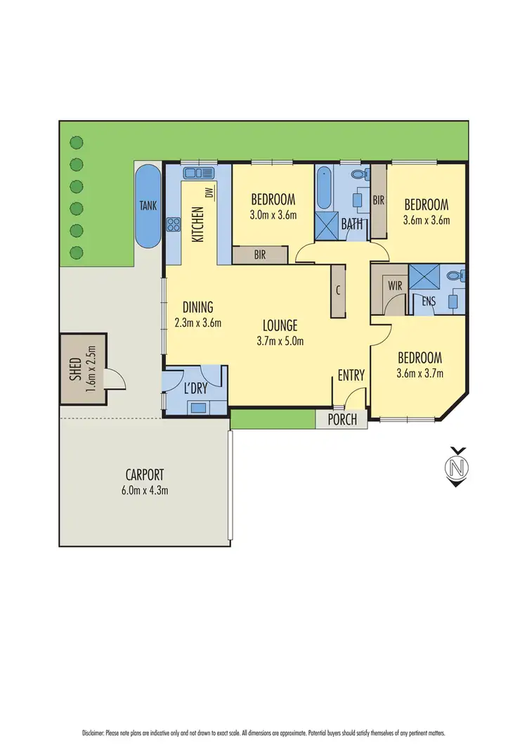 Floorplan of Homely unit listing, 3/33 Springleaf Road, Tarneit VIC 3029