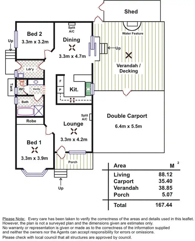Floorplan of Homely house listing, Site 202 Protea Street, Waterloo Corner SA 5110