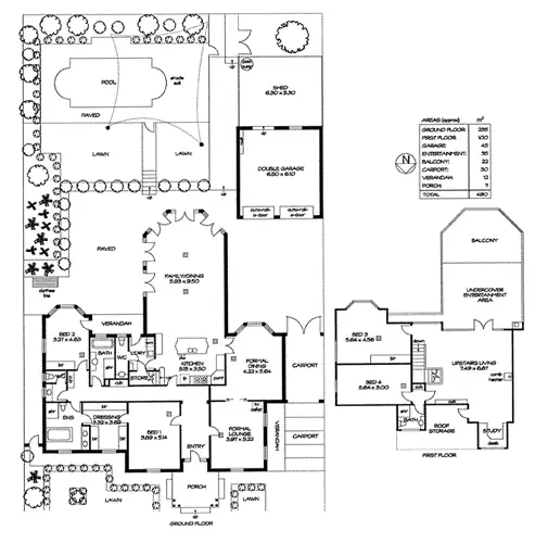 Floorplan of Homely house listing, 2A Clearview Street, Beaumont SA 5066