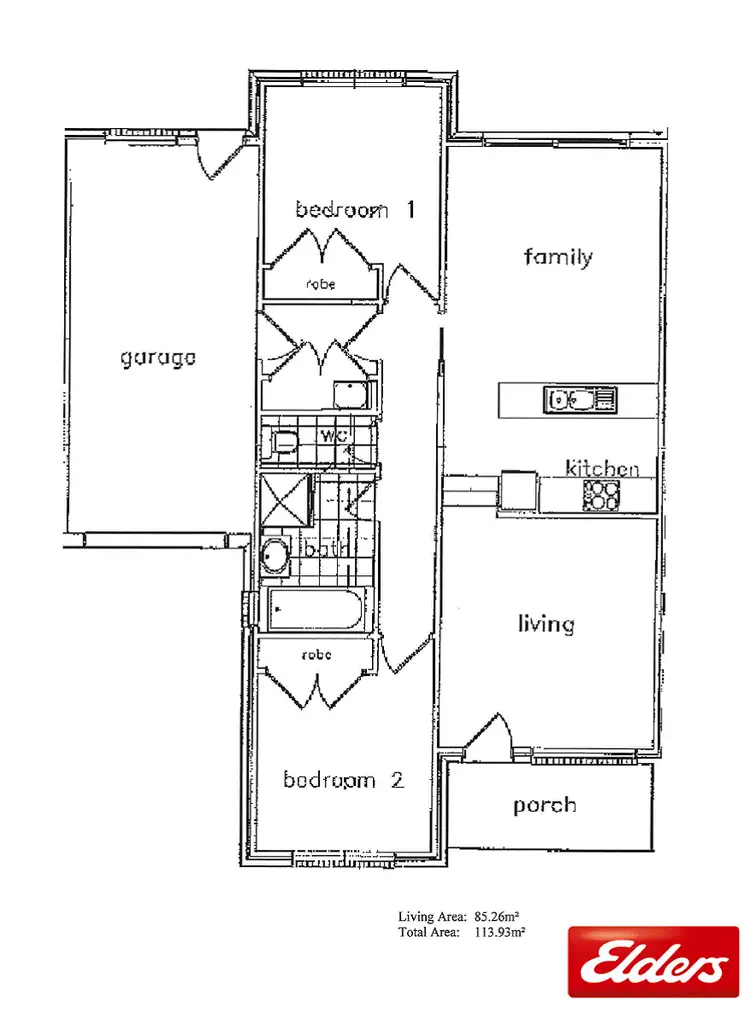 Floorplan of Homely townhouse listing, 4/9 Dodsworth Street, Queanbeyan NSW 2620