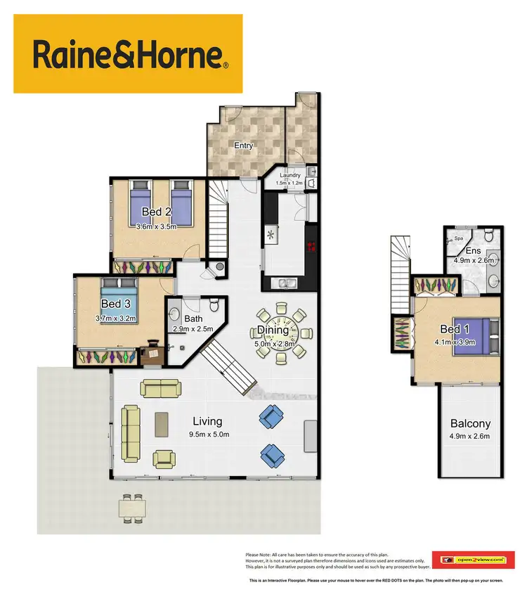 Floorplan of Homely unit listing, Villa 169/1 Port Douglas Road (Mirage), Port Douglas QLD 4877