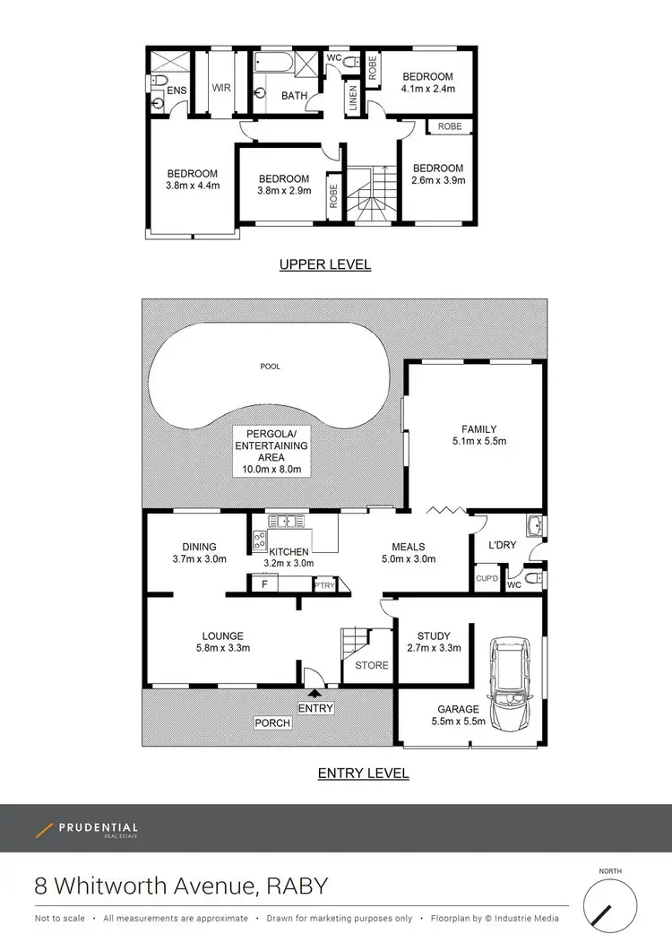 Floorplan of Homely house listing, 8 Whitworth Place, Raby NSW 2566