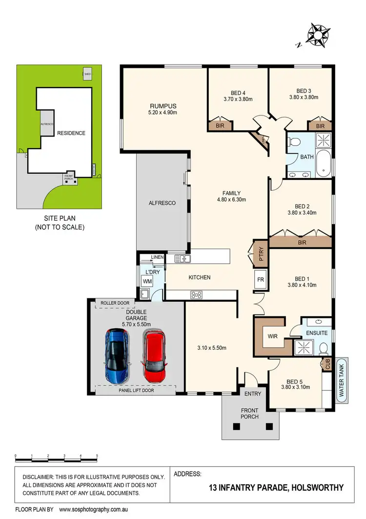 Floorplan of Homely house listing, 13 Infantry Parade, Holsworthy NSW 2173