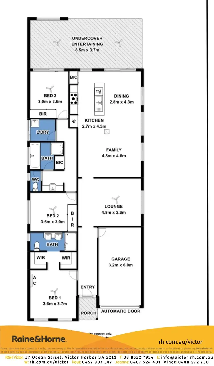 Floorplan of Homely house listing, 45 Tottenham Court Road, Port Elliot SA 5212