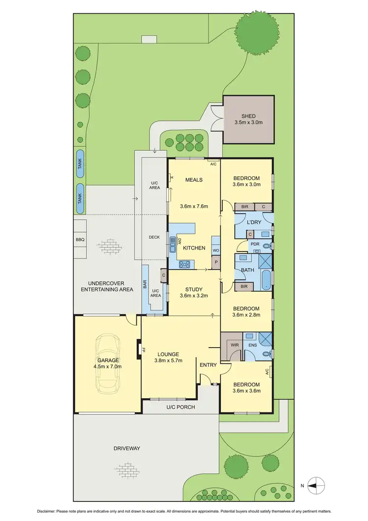 Floorplan of Homely house listing, 86 Grieve Parade, Altona VIC 3018