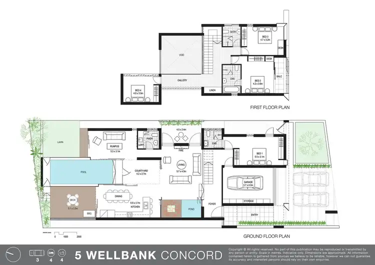Floorplan of Homely house listing, 5 Wellbank Street, Concord NSW 2137