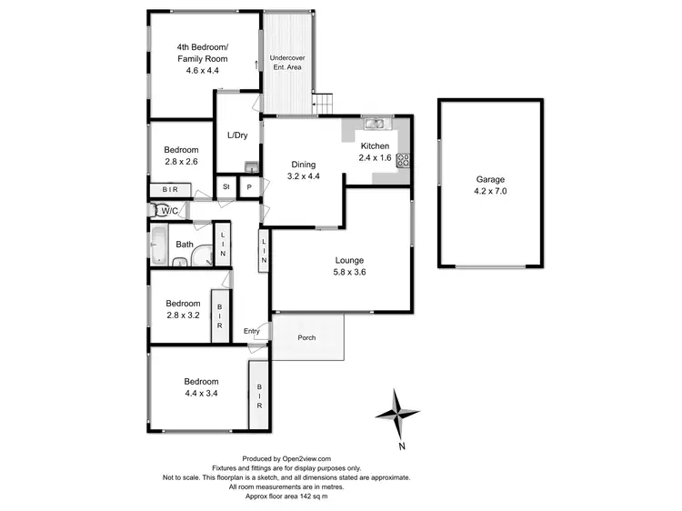 Floorplan of Homely house listing, 10 Willow Avenue, Devonport TAS 7310