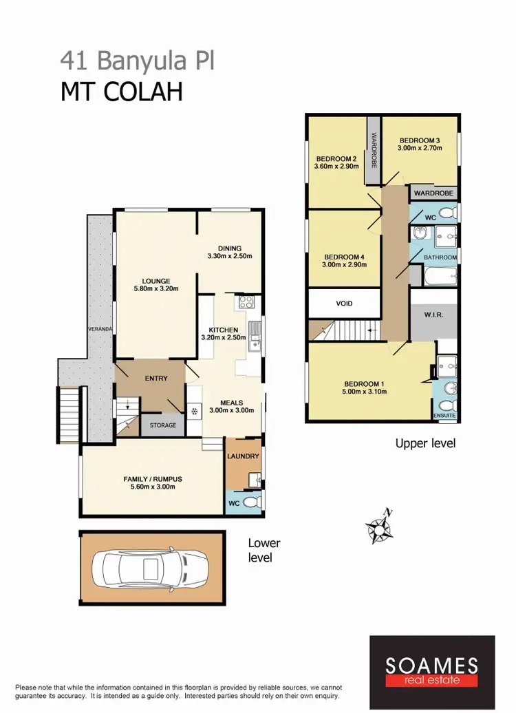Floorplan of Homely house listing, 2/41 Banyula Place, Mount Colah NSW 2079