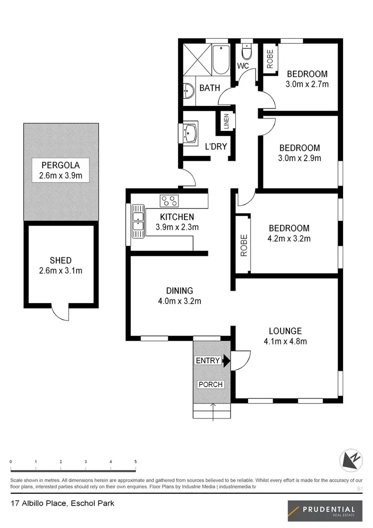 Floorplan of Homely house listing, 17 Albillo Place, Eschol Park NSW 2558