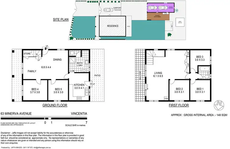 Floorplan of Homely house listing, 63 Minerva Avenue, Vincentia NSW 2540