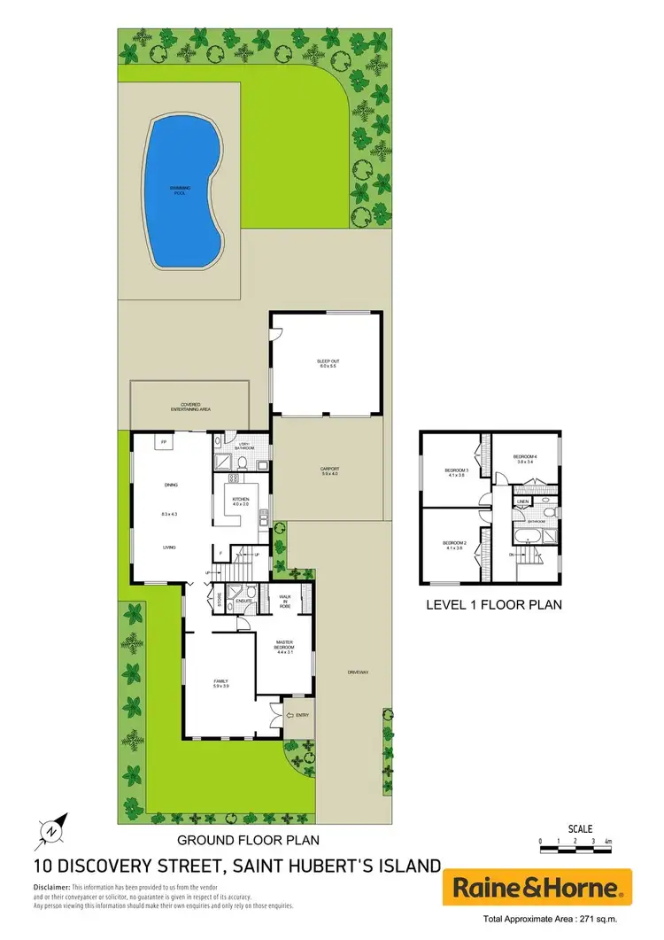 Floorplan of Homely house listing, 10 Discovery Street, St Huberts Island NSW 2257