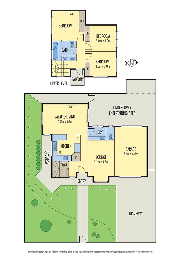 Floorplan of Homely townhouse listing, 131 Chambers Road, Altona North VIC 3025