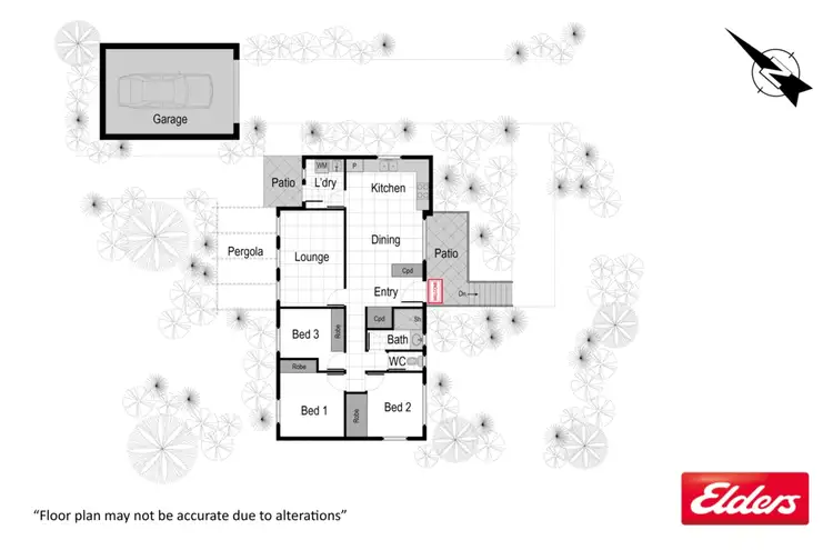 Floorplan of Homely house listing, 91 Ross Smith Crescent, Scullin ACT 2614