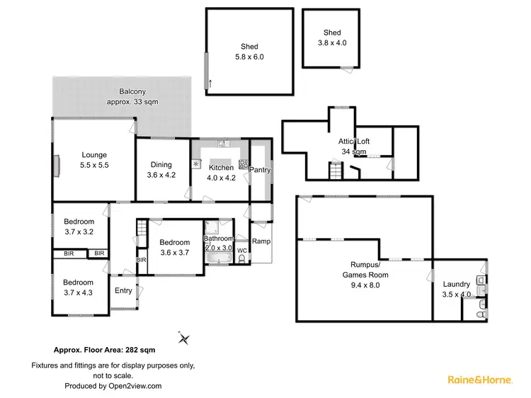 Floorplan of Homely house listing, 329 Nelson Road, Mount Nelson TAS 7007