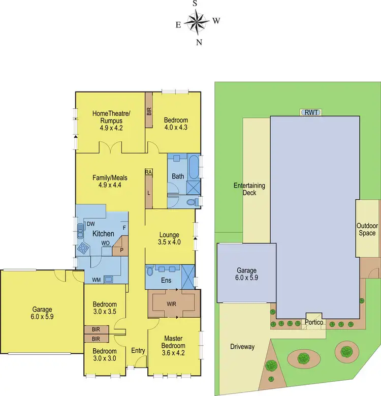 Floorplan of Homely house listing, 15 Daybreak Avenue, Armstrong Creek VIC 3217