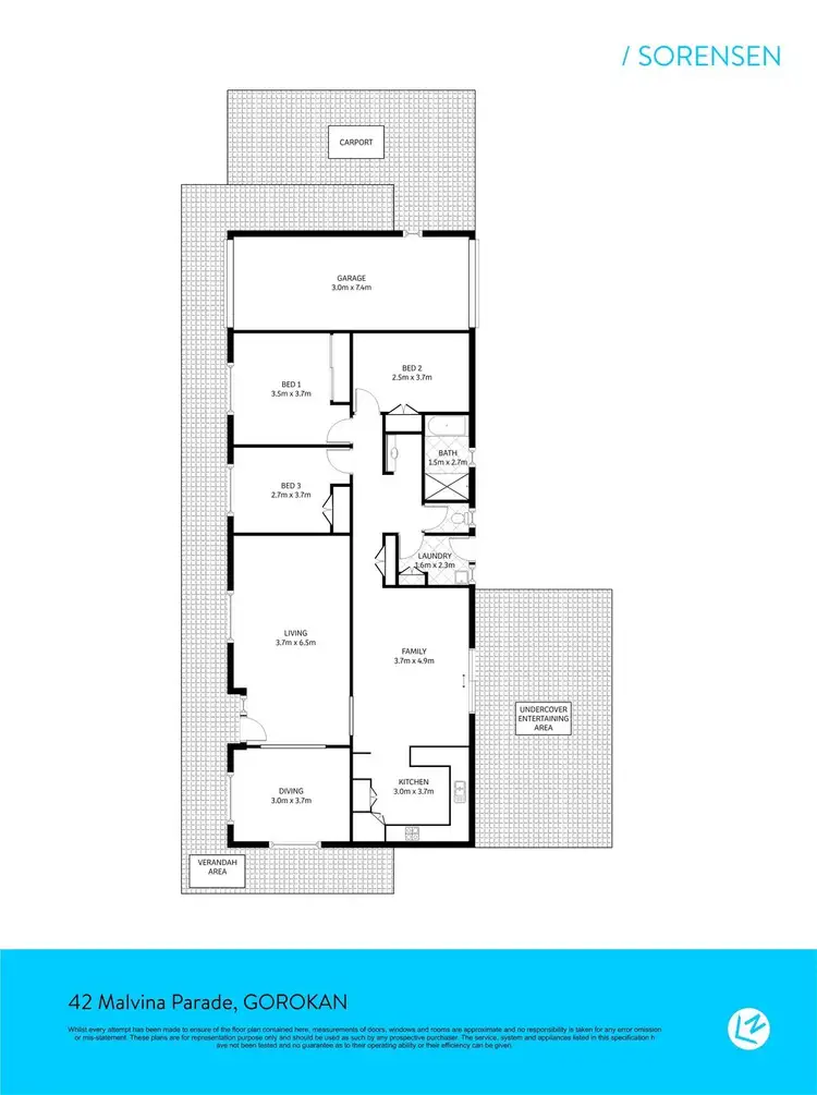Floorplan of Homely house listing, 42 Malvina Parade, Gorokan NSW 2263