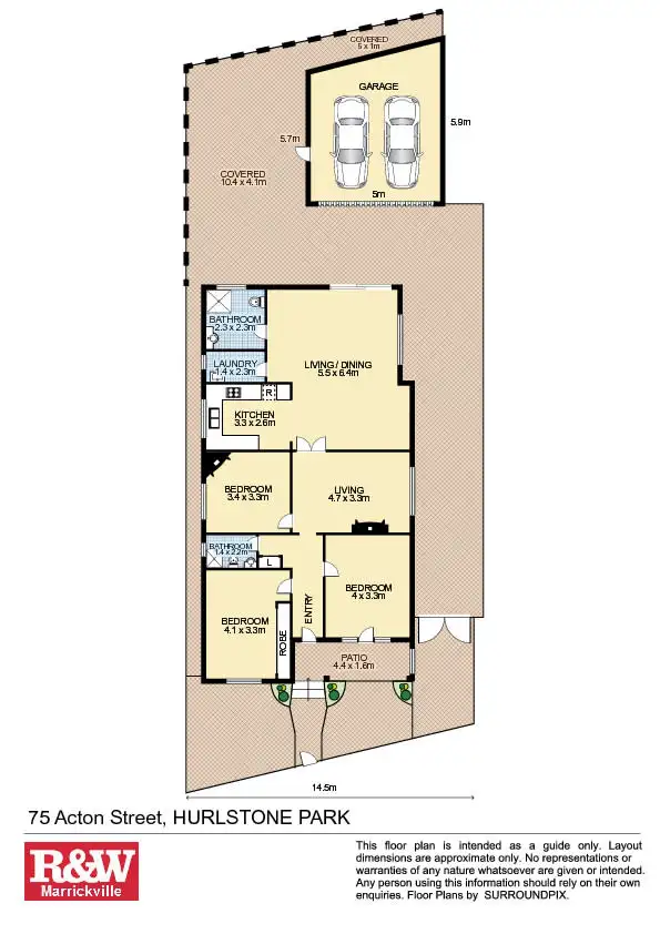 Floorplan of Homely house listing, 75 Acton Street, Hurlstone Park NSW 2193