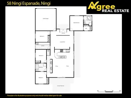 Floorplan of Homely house listing, 58 Ningi Esplanade, Ningi QLD 4511