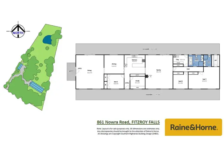 Floorplan of Homely house listing, 861 Nowra Road, Fitzroy Falls NSW 2577