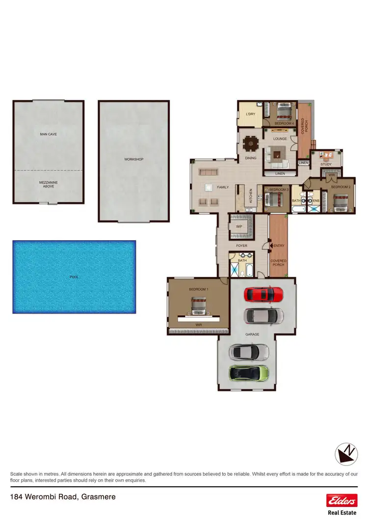 Floorplan of Homely house listing, 184 Werombi Road, Grasmere NSW 2570